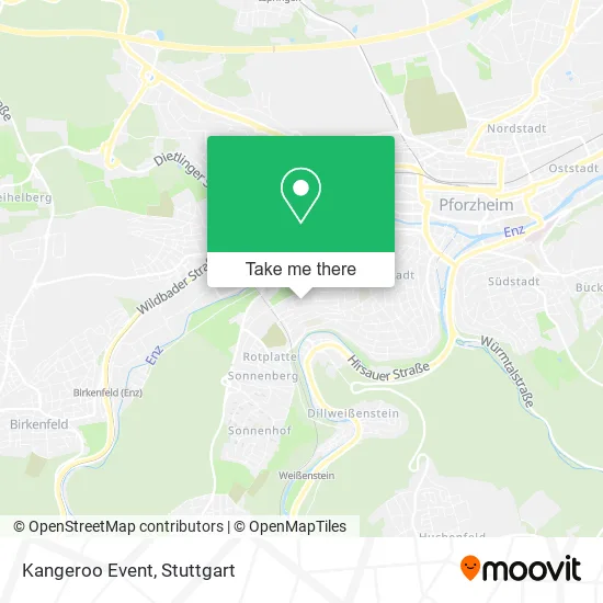 Карта Kangeroo Event