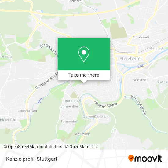 Карта Kanzleiprofil