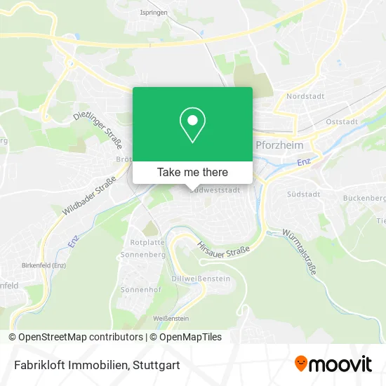 Карта Fabrikloft Immobilien