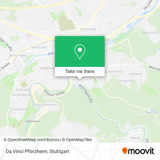 Карта Da Vinci Pforzheim