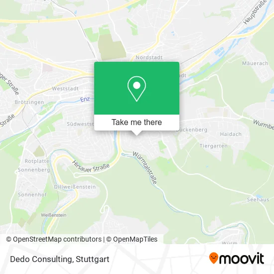 Карта Dedo Consulting