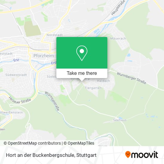 Карта Hort an der Buckenbergschule