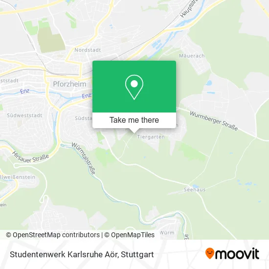Карта Studentenwerk Karlsruhe Aör