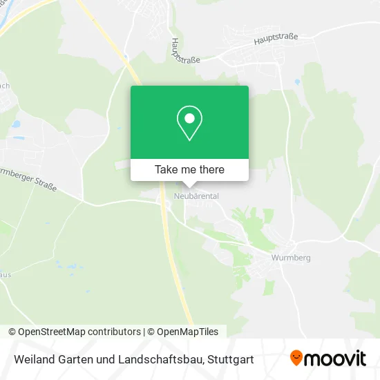 Карта Weiland Garten und Landschaftsbau