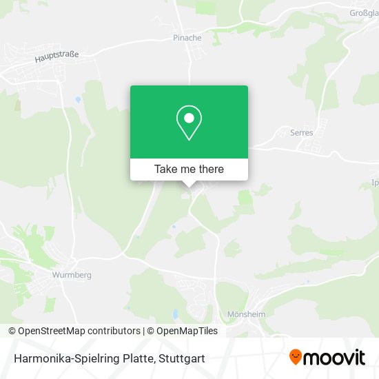Harmonika-Spielring Platte map
