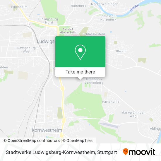 Stadtwerke Ludwigsburg-Kornwestheim map