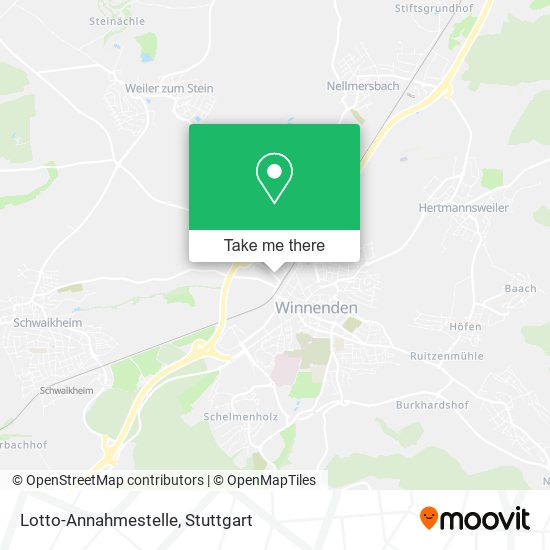 Lotto-Annahmestelle map