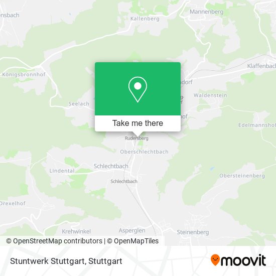 Stuntwerk Stuttgart map
