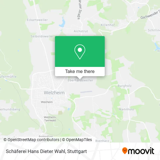 Карта Schäferei Hans Dieter Wahl