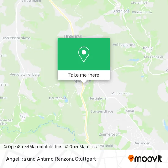 Карта Angelika und Antimo Renzoni