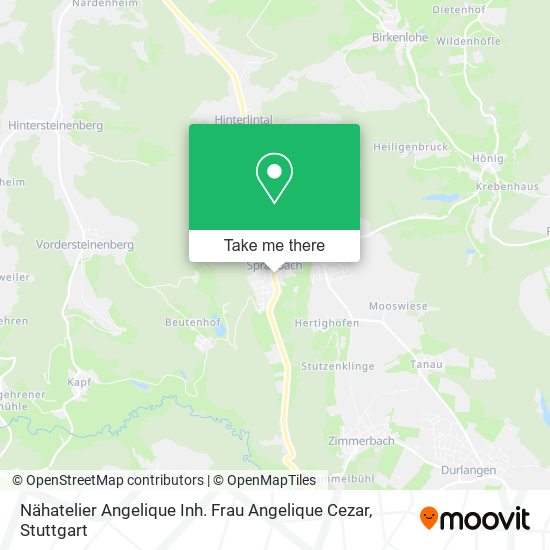 Nähatelier Angelique Inh. Frau Angelique Cezar map
