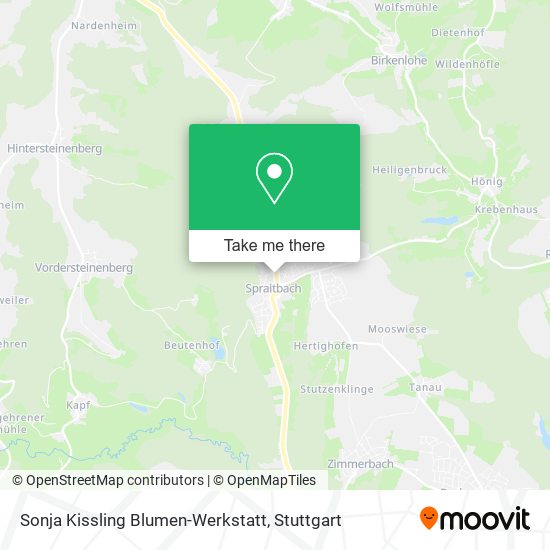 Sonja Kissling Blumen-Werkstatt map