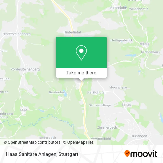 Карта Haas Sanitäre Anlagen