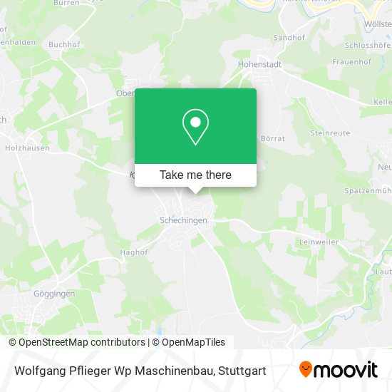 Карта Wolfgang Pflieger Wp Maschinenbau