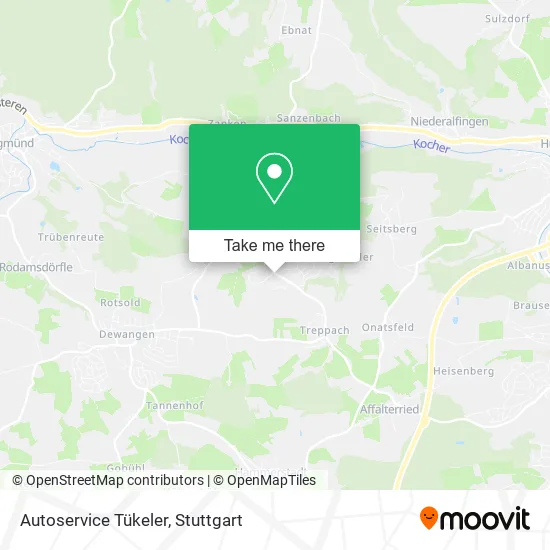 Карта Autoservice Tükeler