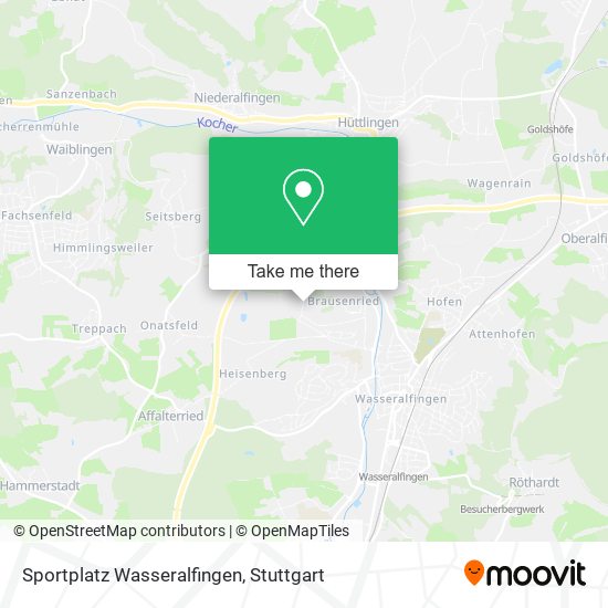 Sportplatz Wasseralfingen map