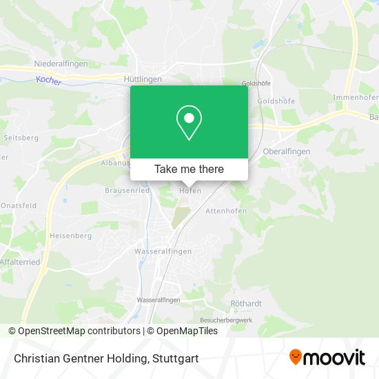 Christian Gentner Holding map