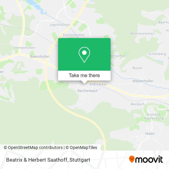 Beatrix & Herbert Saathoff map