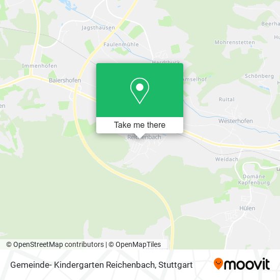 Карта Gemeinde- Kindergarten Reichenbach