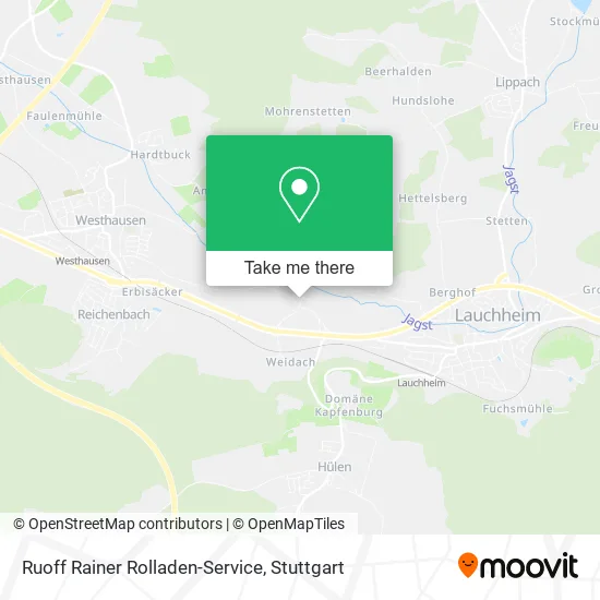 Карта Ruoff Rainer Rolladen-Service