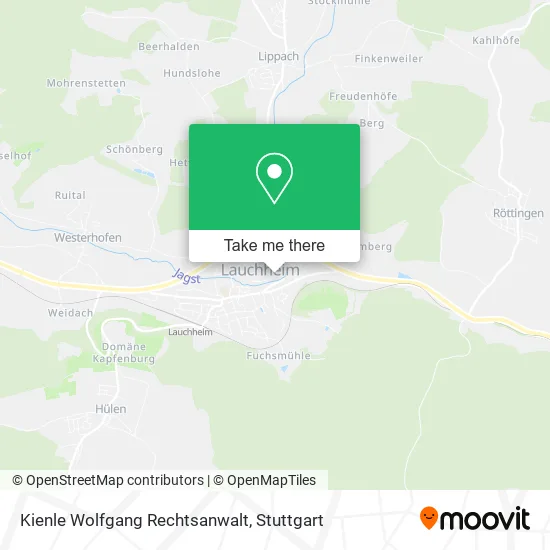 Карта Kienle Wolfgang Rechtsanwalt
