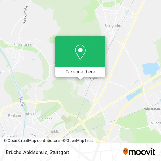 Карта Brüchelwaldschule