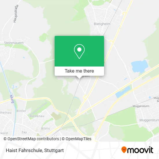 Карта Haist Fahrschule