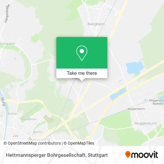 Карта Hettmannsperger Bohrgesellschaft