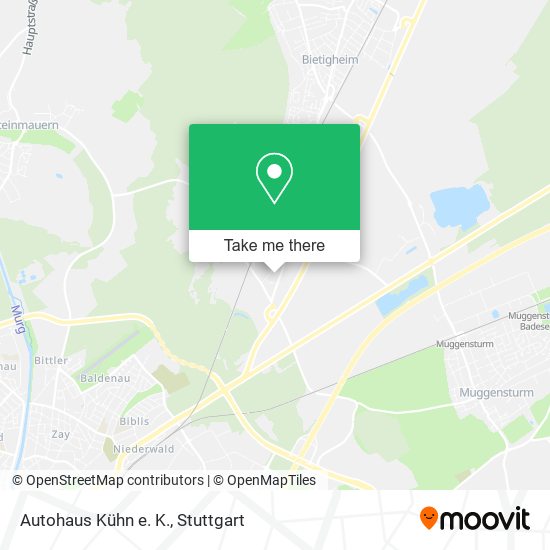 Autohaus Kühn e. K. map