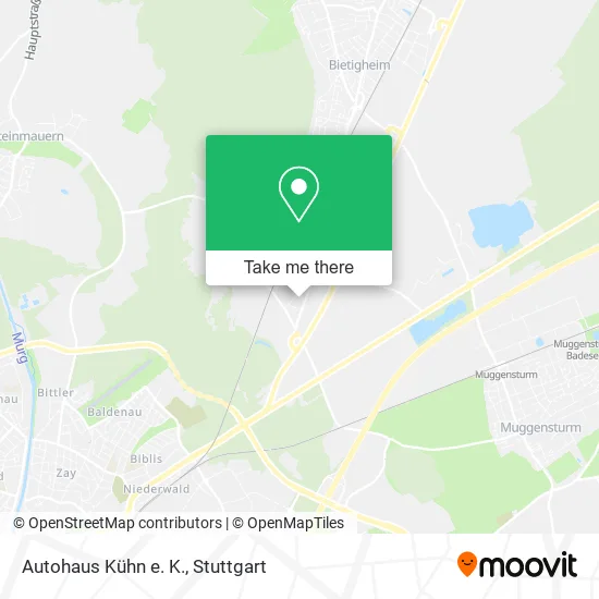Карта Autohaus Kühn e. K.