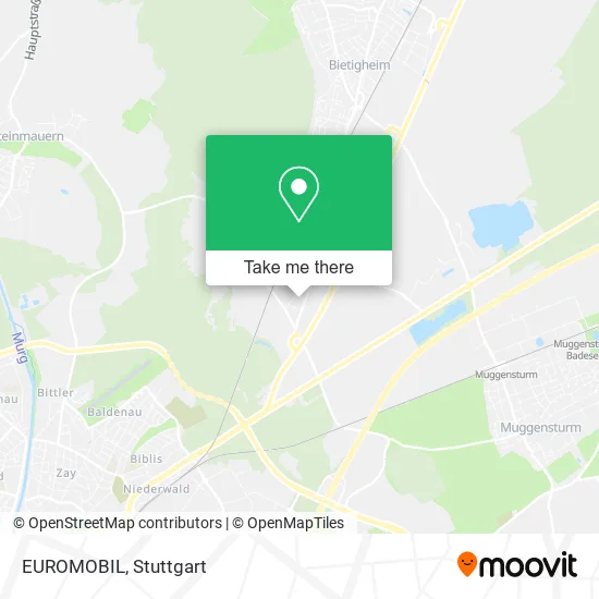 Карта EUROMOBIL