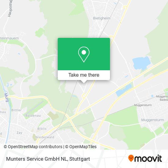 Munters Service GmbH NL map