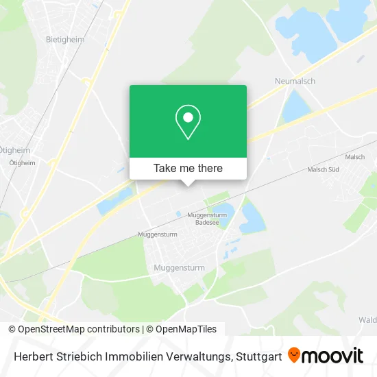 Карта Herbert Striebich Immobilien Verwaltungs