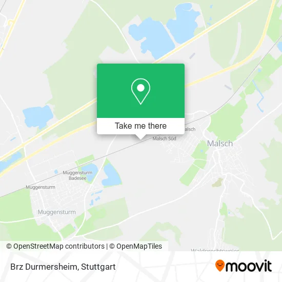 Карта Brz Durmersheim