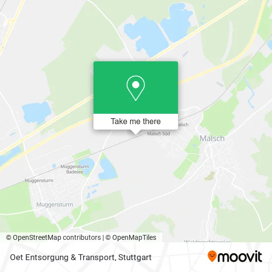 Карта Oet Entsorgung & Transport