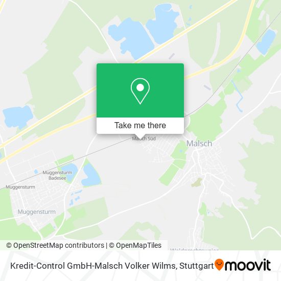 Kredit-Control GmbH-Malsch Volker Wilms map