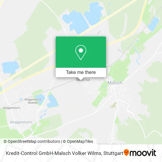 Карта Kredit-Control GmbH-Malsch Volker Wilms