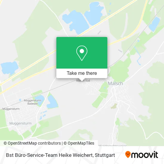 Карта Bst Büro-Service-Team Heike Weichert