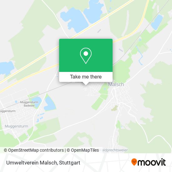 Umweltverein Malsch map