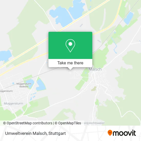 Карта Umweltverein Malsch