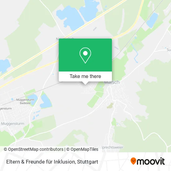 Карта Eltern & Freunde für Inklusion