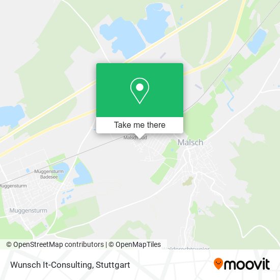 Wunsch It-Consulting map