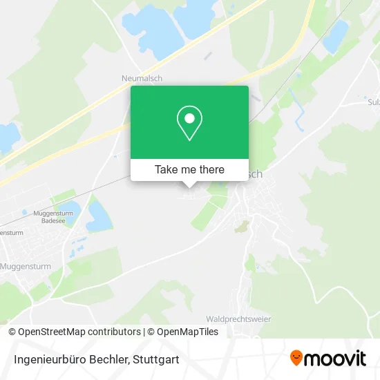 Карта Ingenieurbüro Bechler