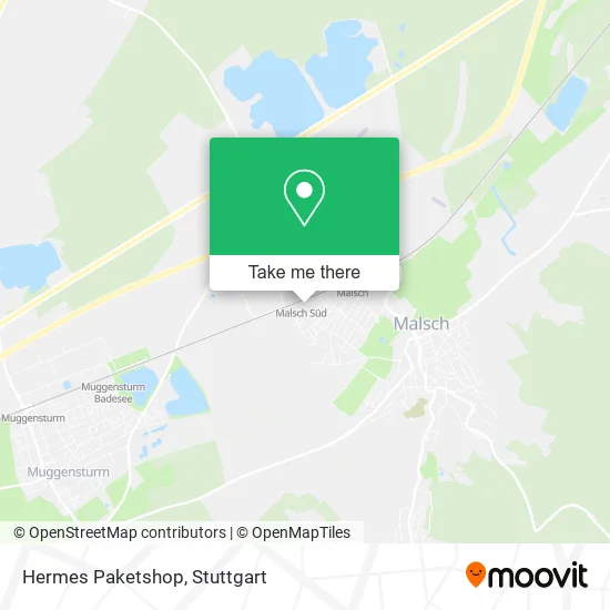 Карта Hermes Paketshop