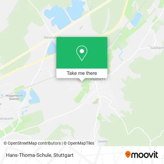 Карта Hans-Thoma-Schule