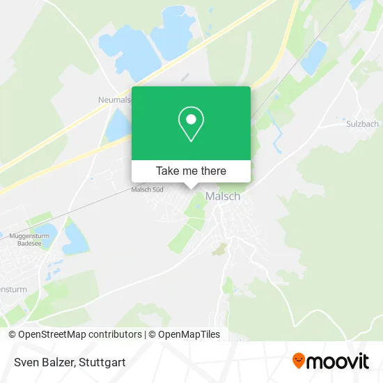 Карта Sven Balzer