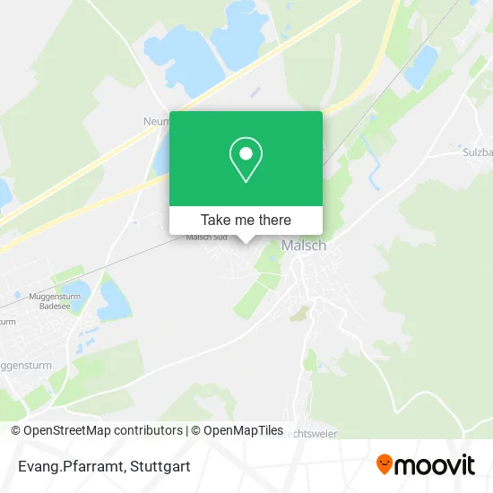 Карта Evang.Pfarramt