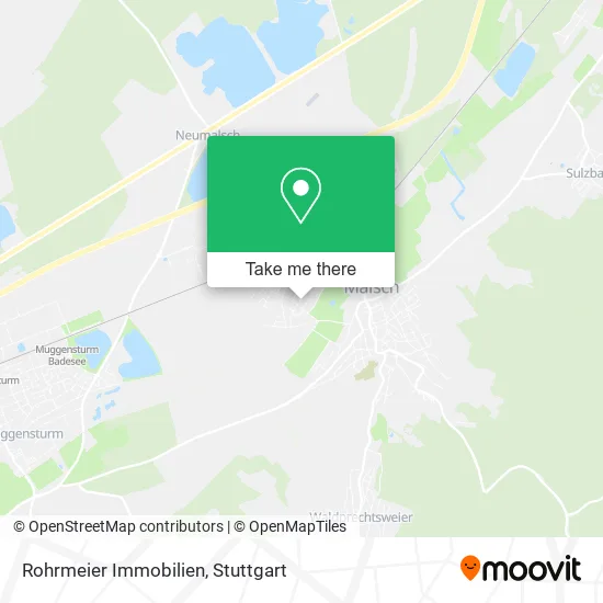 Карта Rohrmeier Immobilien