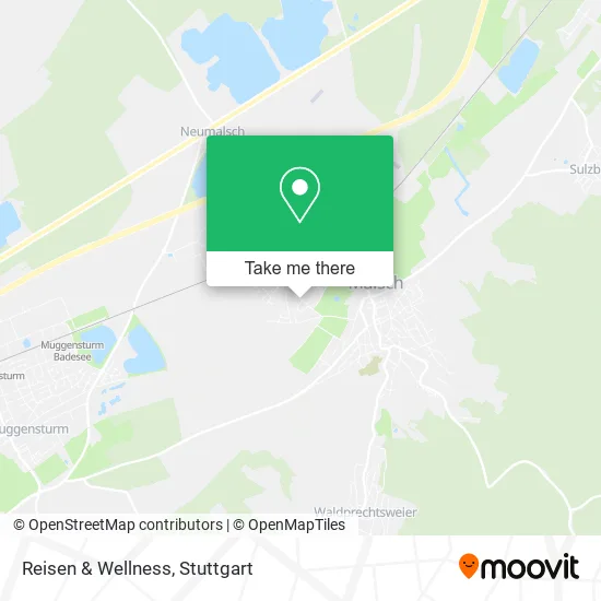 Карта Reisen & Wellness