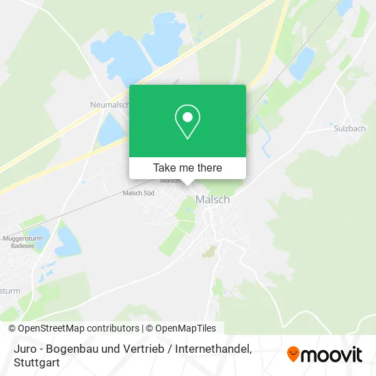 Карта Juro - Bogenbau und Vertrieb / Internethandel